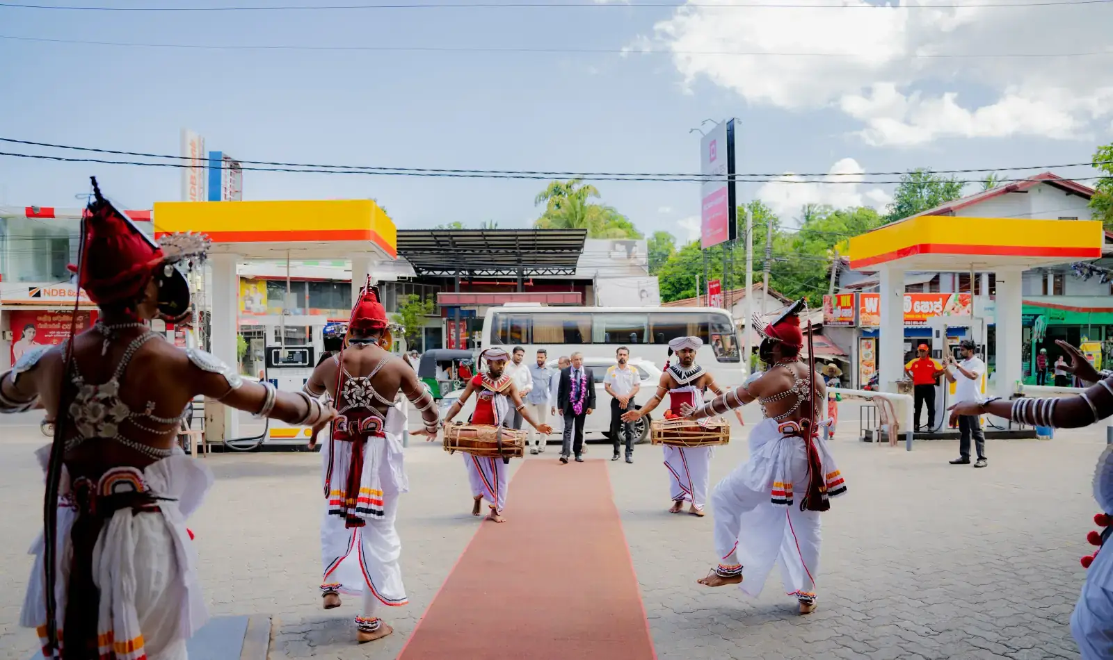 Iresha Holdings opens fuel station in Tissamaharama